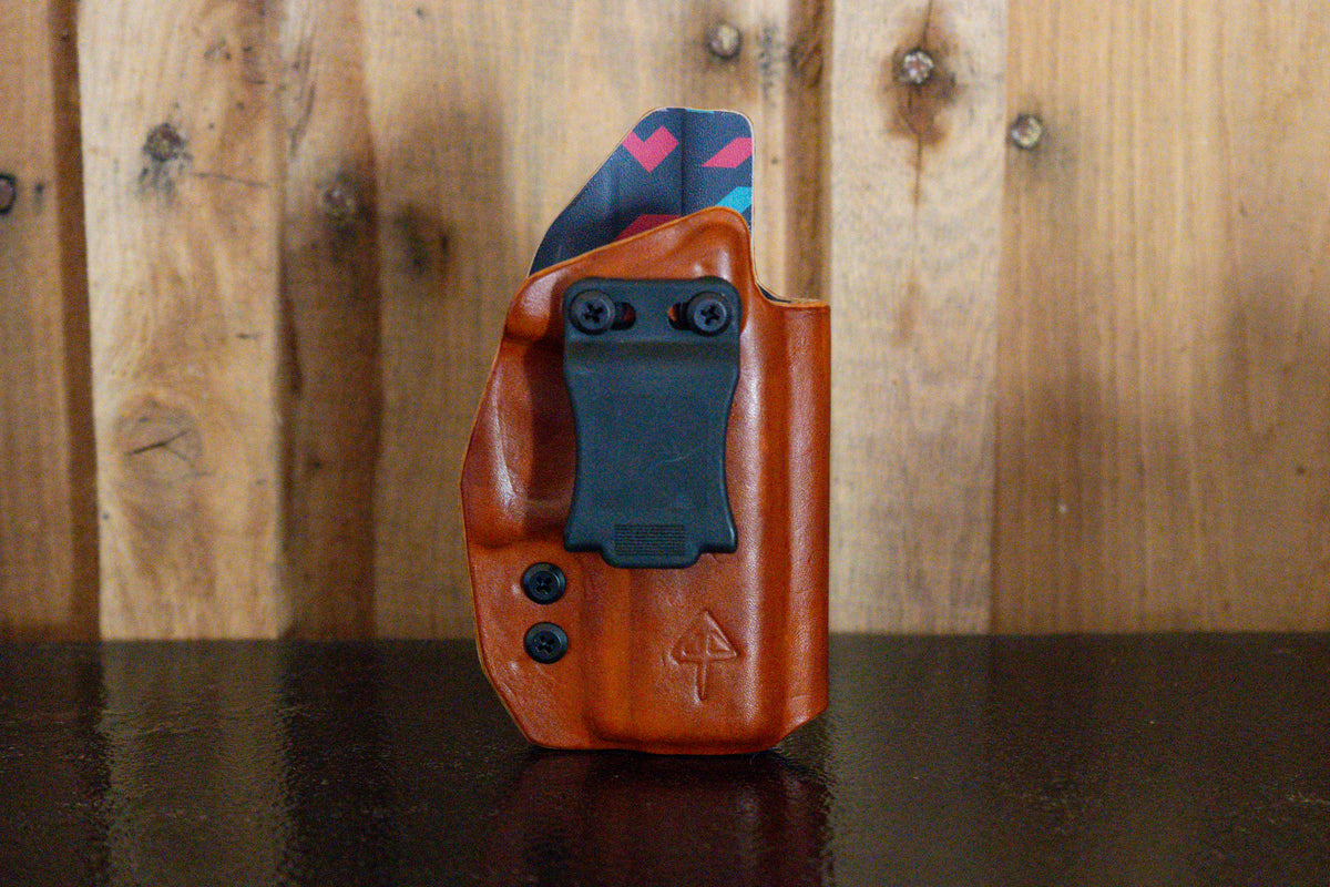 Leather ALPHA- Minimalist inside the waist holster