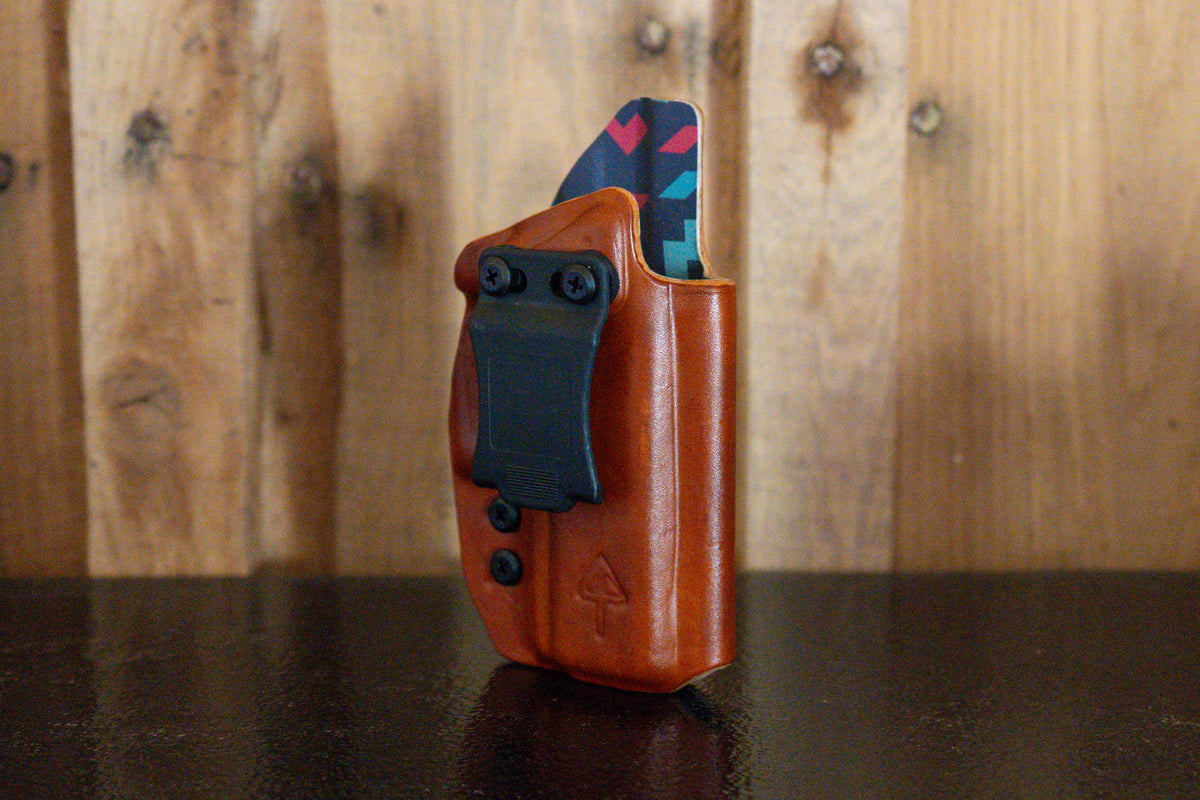 Leather ALPHA- Minimalist inside the waist holster